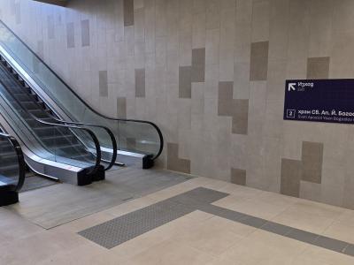 The metro stations in Suhata Reka and Levski V and G
